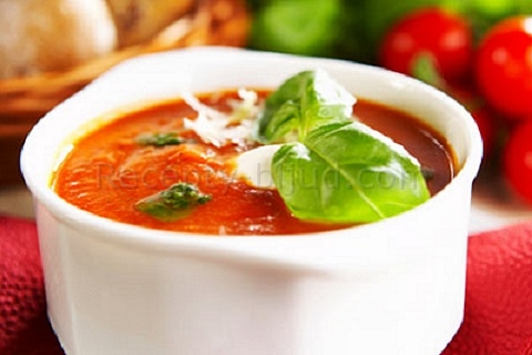 Рецепт супа томатного легкого