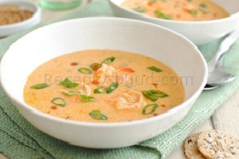 Суп с креветками рецепт