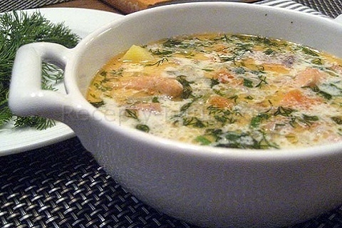 Рыбный суп по-фински рецепт