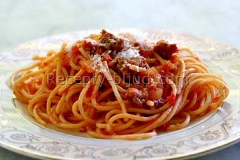 Спагетти по-милански рецепт