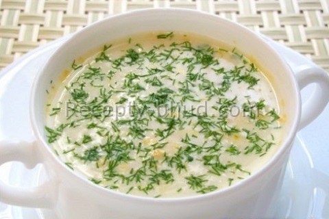 Сырный суп с курицей рецепт
