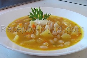 Рецепт Суп с фасолью