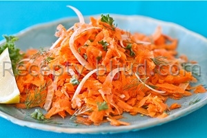 Простой салат из моркови рецепт